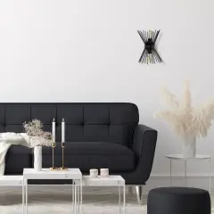 Aydinlatmadunyam Aplik Black Kirpi-3091