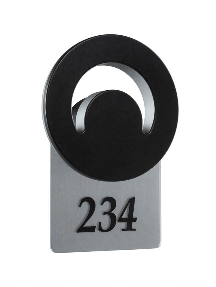ACK AG44-01002 12W Capella A Alüminyum Kapi Numaratörü L:160Mm H:250Mm 3000K Ip54
