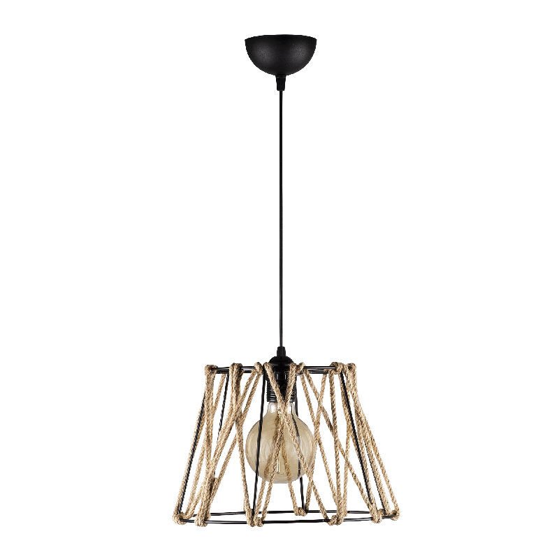 Aydinlatmadunyam Sarkit BlackBeige Jut-Mr-784