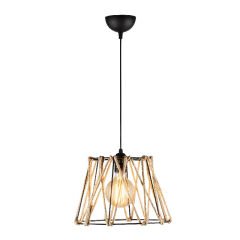 Aydinlatmadunyam Sarkit BlackBeige Jut-Mr-784