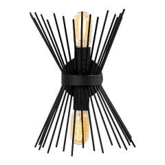 Aydinlatmadunyam Aplik Black Kirpi-3091