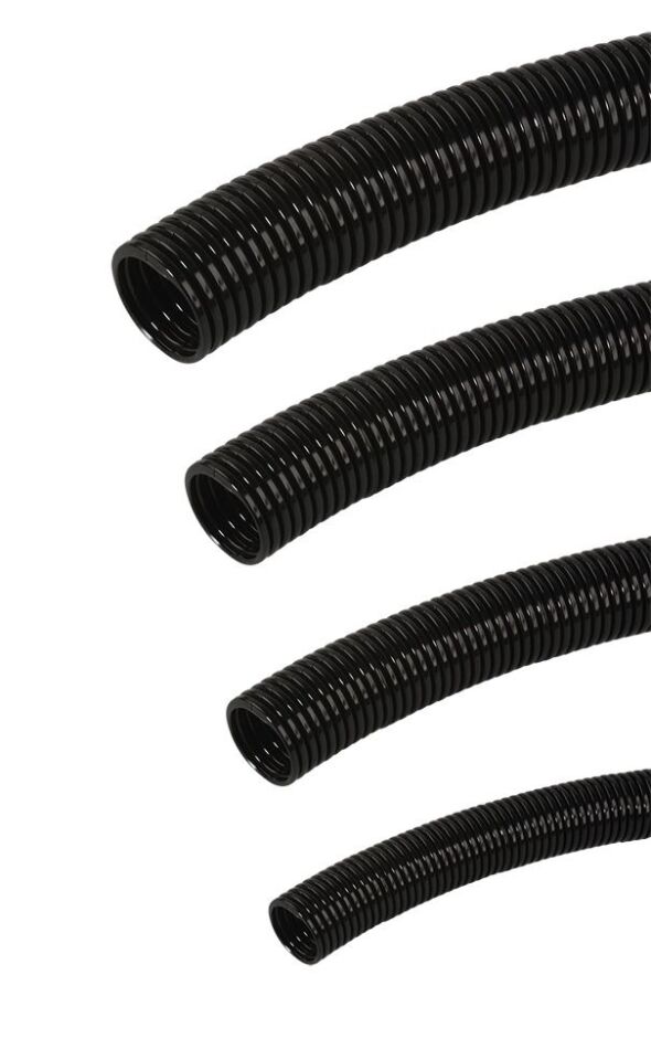 Mutlusan Ø50 Plastik Spiral Siyah  - 001 020 400050 00 11
