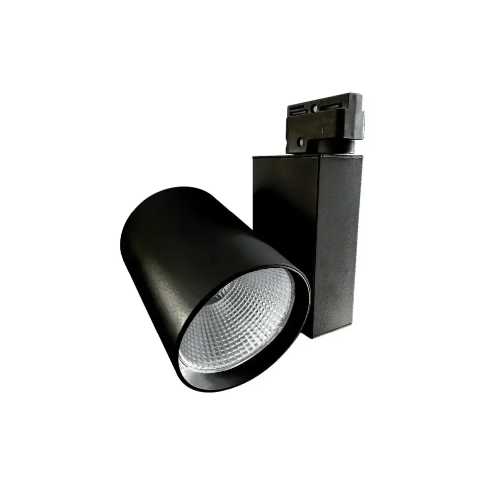 Ack 40W Siyah 4000K Cob Led Monofaze Ray Armatürü