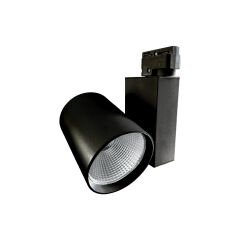 Ack 40W Siyah 4000K Cob Led Monofaze Ray Armatürü