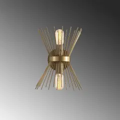Aydinlatmadunyam Aplik Gold Kirpi-3092