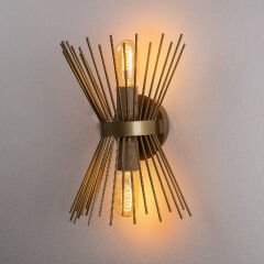 Aydinlatmadunyam Aplik Gold Kirpi-3092