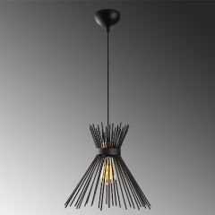 Aydinlatmadunyam Sarkit Black Kirpi-3081