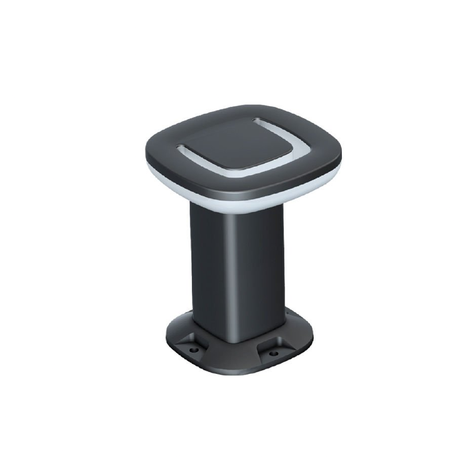ACK AG44-03002 12W Capella A Alüminyum Led Bahçe Armatürü 200Mm 3000K Ip54