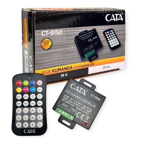 Cata 36 Amper RGB Kumanda Modul CT-9150