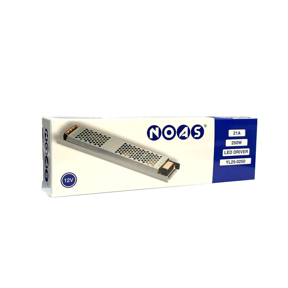 Noas 12V 21 Amper Ultra Slim Led Trafosu YL25-0250
