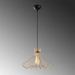 Aydinlatmadunyam Sarkit CopperBlack Telsaglam-3766