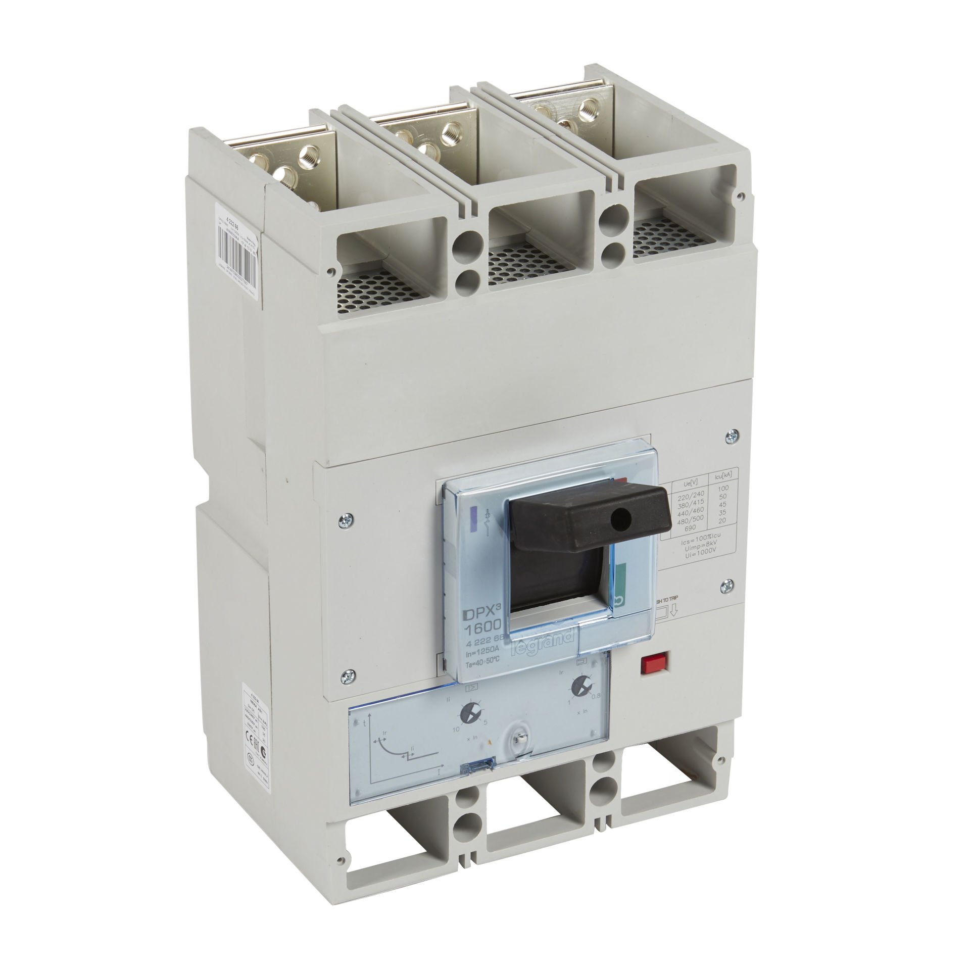 Legrand  DPX³1600 TM 3P 1250A 50kA LEG-422266