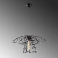 Aydinlatmadunyam Sarkit Black Mantar-6504