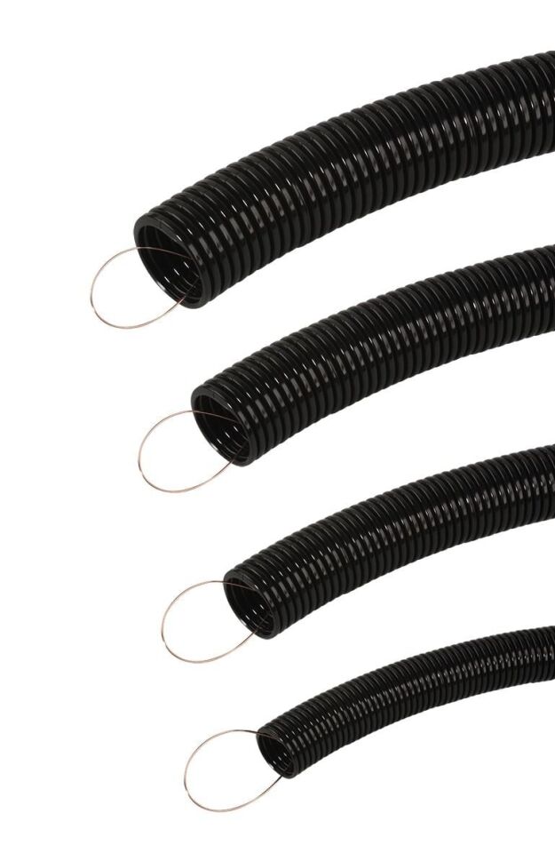 Mutlusan Ø32 Plastik Spiral Telli  Siyah  - 001 020 410032 00 11