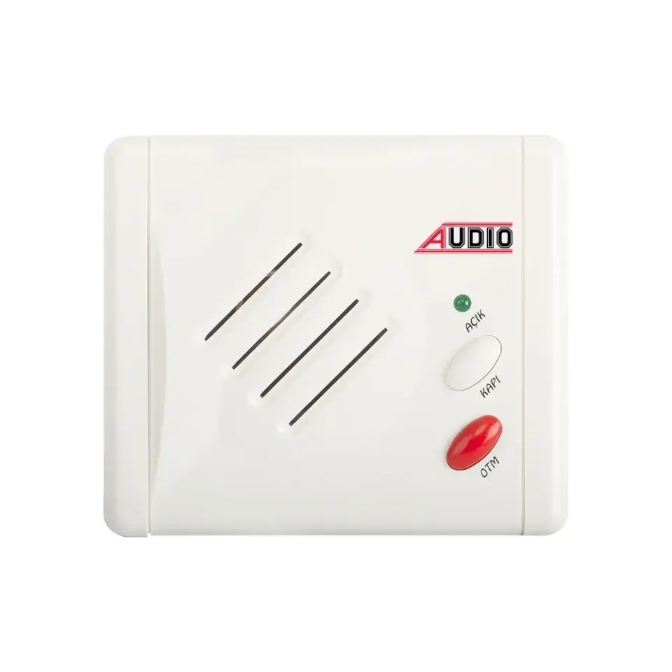 Audio 4+n Basic Kapicisiz Çift Zilli Sesli Diafon E12