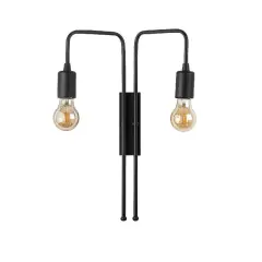 Aydinlatmadunyam Aplik Black Mum-3512