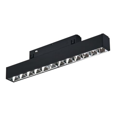 Forlife - 12W Pro Silver Kompakt Lensli Magnet Armatür 6500K - FL-5512SB