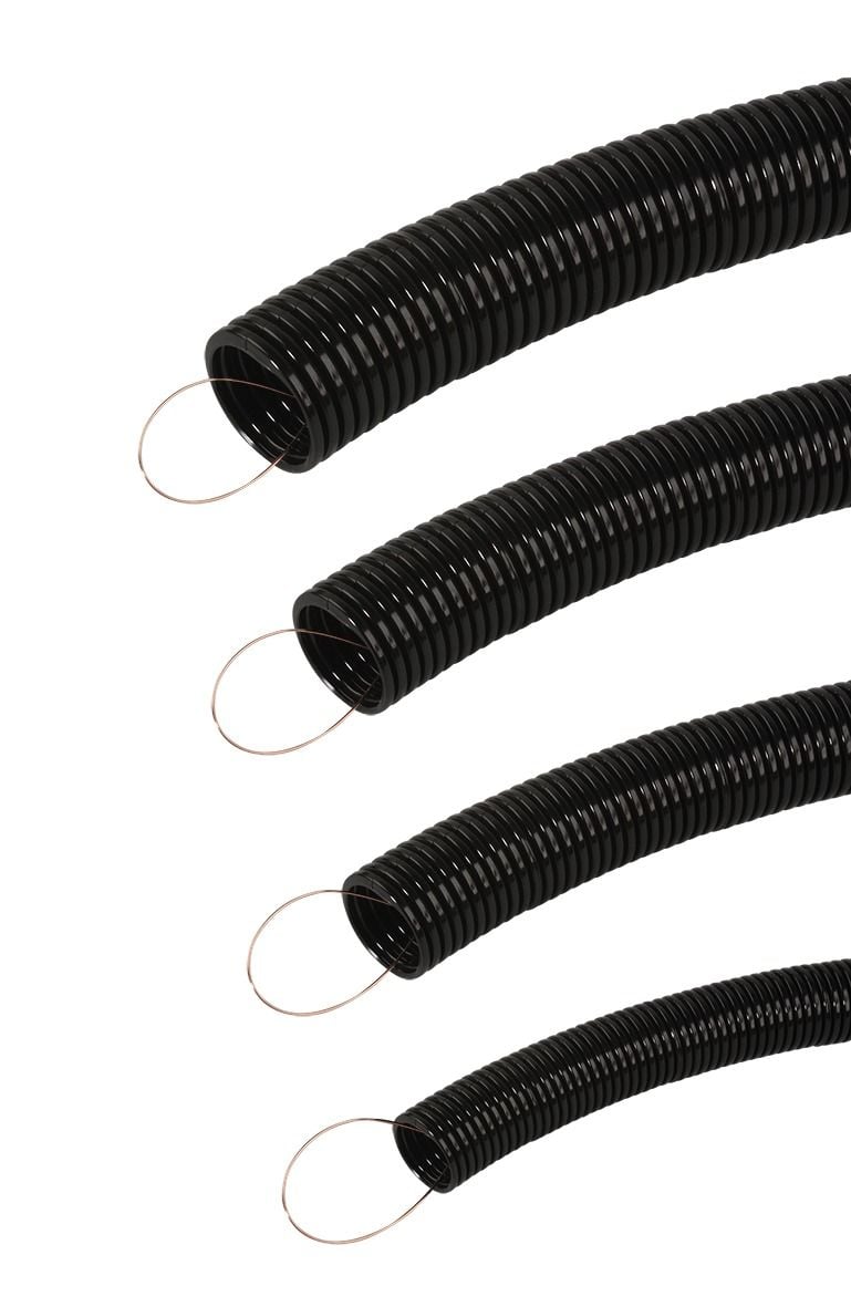 Mutlusan Ø40 Plastik Spiral Telli  Siyah  - 001 020 410040 00 11