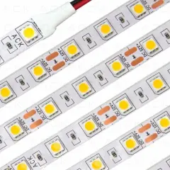 Ack Üç Çip 60 Led Kirmizi Silikonlu Serit Led