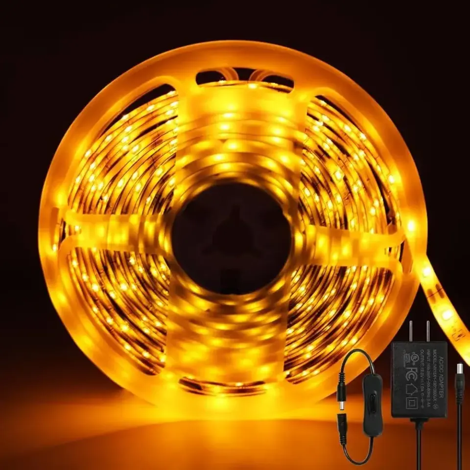 Ack AS01-00307 Üç Çip 60 Led Sari Silikonsuz Serit Led