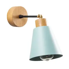 Aydinlatmadunyam Aplik Turquoise Konikkem-N-617
