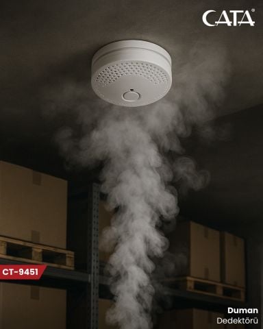 Cata Pilli Duman Dedektörü CT-9451