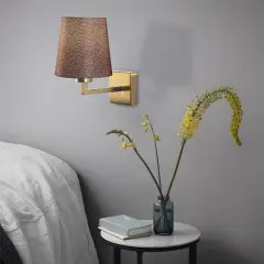 Aydinlatmadunyam Aplik GoldBrown Profil-4653