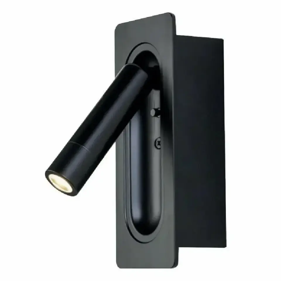 Horoz 029-009-0003 Belek 3W Siyah 4200K Led Aplik