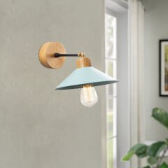 Aydinlatmadunyam Aplik Turquoise Koniksivama-N-627