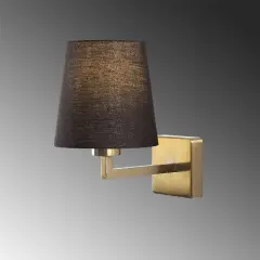 Aydinlatmadunyam Aplik GoldBlack Profil-4654