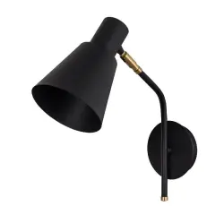 Aydinlatmadunyam Aplik BlackGold Konikkem-Mr-664