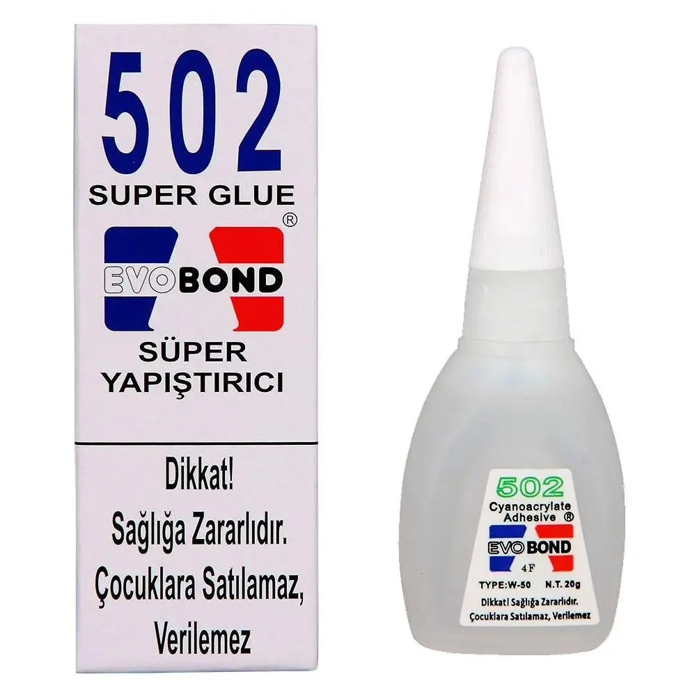 Super Glue Evo Bond 502 Süper Yapistirici