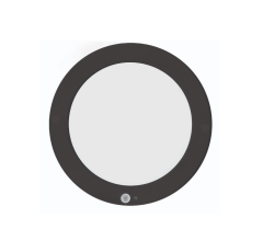 Horoz Sensörlü Sıva Üstü Led Panel Beyaz Işık Martha-18 Siyah Kasa