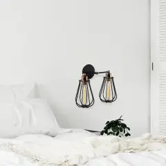 Aydinlatmadunyam Aplik BlackBronze Fetiye-N-1121
