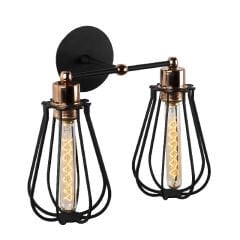 Aydinlatmadunyam Aplik BlackBronze Fetiye-N-1121