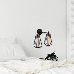 Aydinlatmadunyam Aplik BlackBronze Fetiye-N-1121