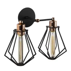 Aydinlatmadunyam Aplik BlackBronze Oylat-N-1043