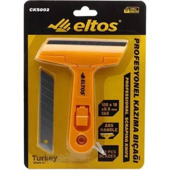 Eltos Profesyonel Cam Kazima Biçagi 2 Yedekli