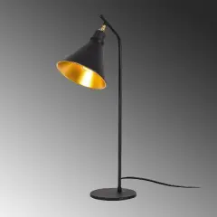 Aydinlatmadunyam Masa Lambasi BlackGold Veysel-Mr-608