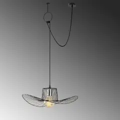Aydinlatmadunyam Sarkit Black Fotrtel-L-6726