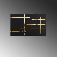 Aydinlatmadunyam Aplik Black Mizrak-622