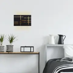 Aydinlatmadunyam Aplik Black Mizrak-622