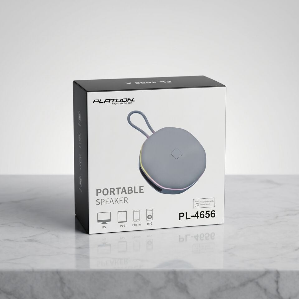 Platoon Pl-4656 Sd Usb Bluetooth Speaker