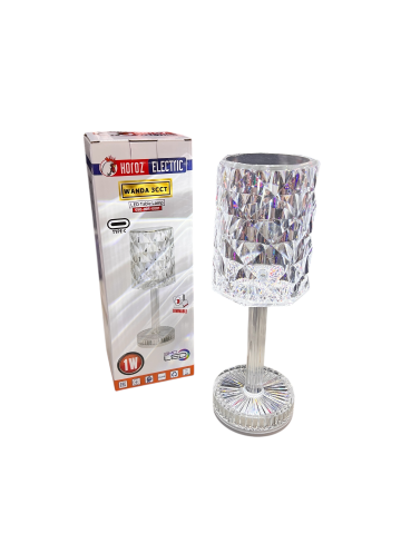 Horoz 050-005-0001-010 Wanda 3Cct Kristal 1W/5V Masa Lambasi