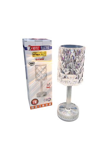 Horoz 050-005-0001-010 Wanda 3Cct Kristal 1W/5V Masa Lambasi