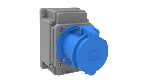 Bemis  3/63A. Duvar Priz IP44 BC1-4403-2510