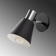 Aydinlatmadunyam Aplik BlackNickel Konikkem-6347