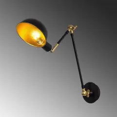 Aydinlatmadunyam Aplik BlackGold Akrobat-Mr-658