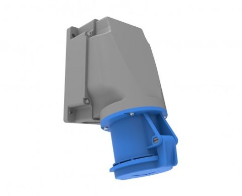 Bemis  3/63A. 90° Eğik Duvar Priz IP44 BC1-4403-2535