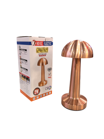 Horoz 050-003-0001-050 Aviva 3Cct Rose Gold 2W/5V Dimli Masa Lambasi